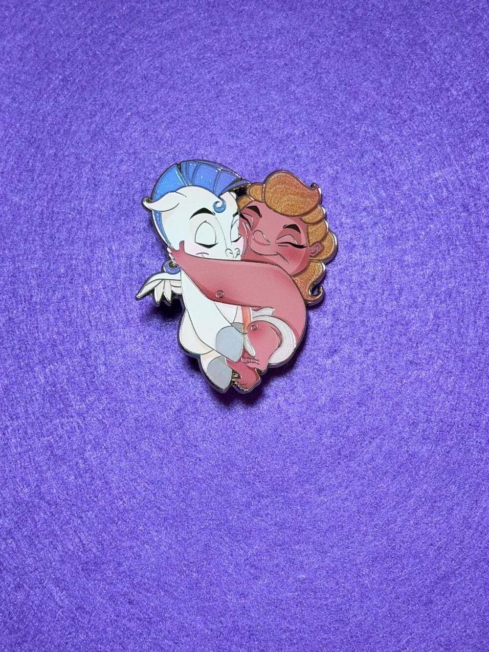 Fantasy Hercules & Pegasus Inspired Fantasy Enamel Pin